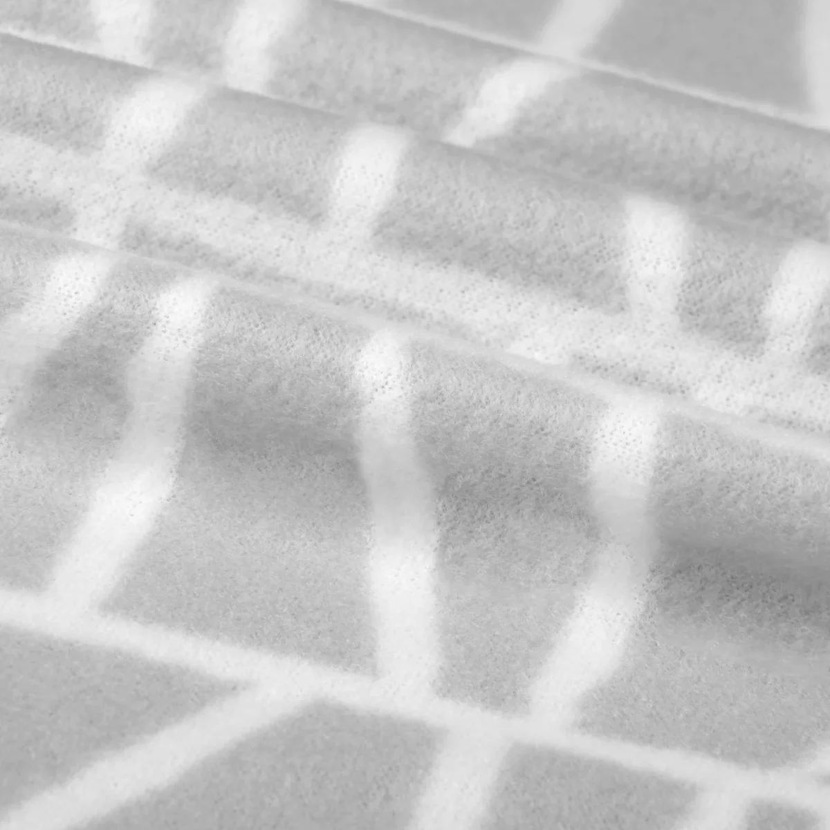 Juego de sábanas de 3 Piezas Invierno- Rayas Gris - Imagen 5
