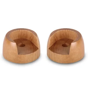 Soporte para Barra de Cortina Entre Paredes de Madera, 2unidades- Madera