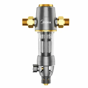 Prefiltro Autolimpiante Midea 40 µm QZBW20S-12 MI0039 | Filtración Reutilizable para Toda la Vivienda