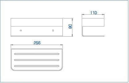 Jabonera IMEX Mayura ADY007 Cromo - Imagen 4