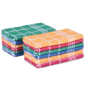 Juego de 12 Trapos de Cocina 50x50- Color B
