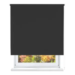 Estor enrollable opaco- Negro