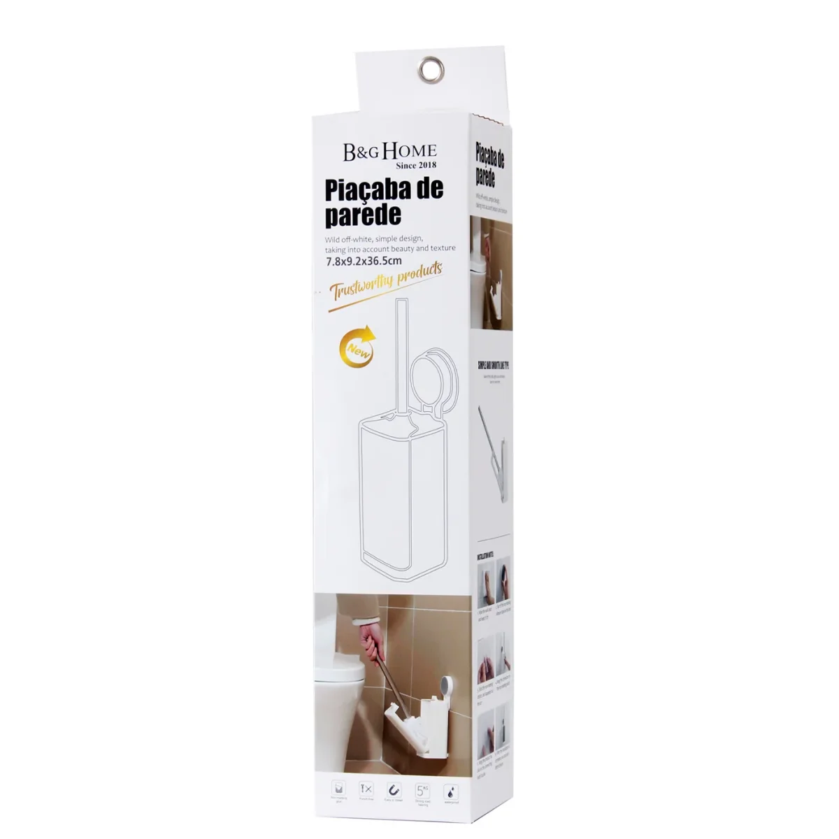 Kit de Escobilla WC, diseño Cerrado - Imagen 5
