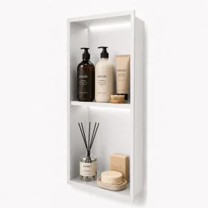 Hornacina Ducha MEDIMEX Marshall HOR006 Blanco Mate 33x63