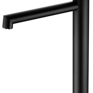 Grifo Lavabo Alto IMEX Line BDD038-3 Negro Mate