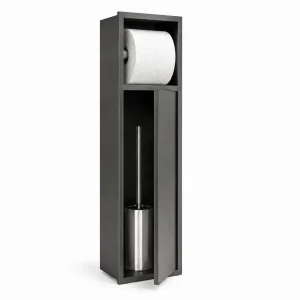 Hornacina Baño Medimex Egean HOR007 Black Gun Metal 17x60