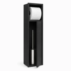 Hornacina Baño Medimex Egean HOR007 Negro Mate 17x60