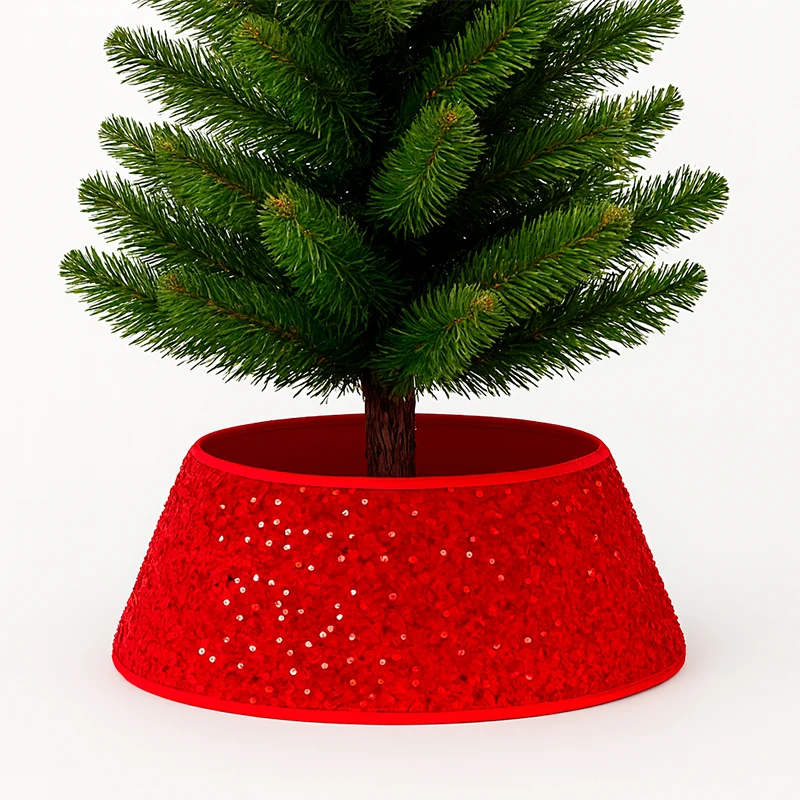 Faldón Navideño de lentejuelas - Imagen 5