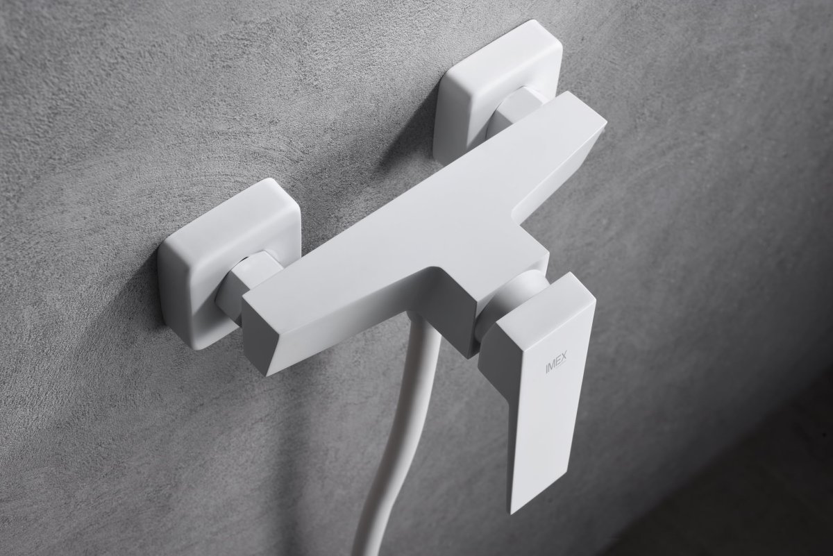 Grifo Monomando de Ducha IMEX ART BDAR025-5BL Blanco Mate - Imagen 3
