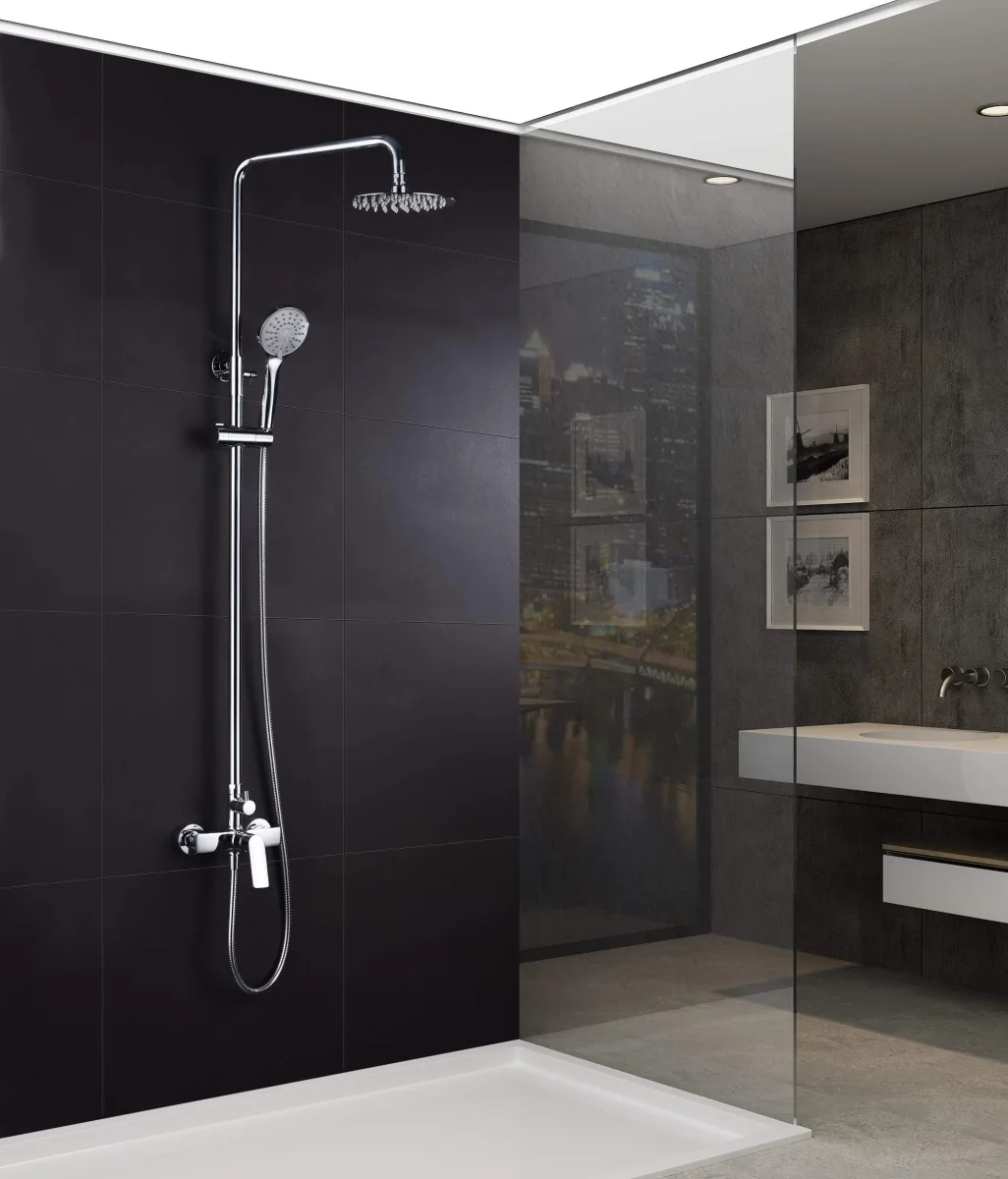 Conjunto Ducha IMEX Luxor BDX023 Cromo - Imagen 4