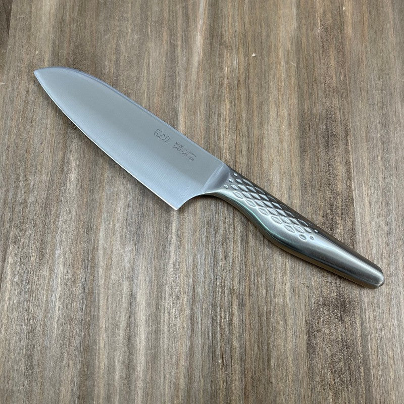 Cuchillo Seki Magoroku Shoso Santoku 14 Cms - Imagen 6