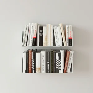 Juego de 2 - Estante para libros Alysa 45 cm