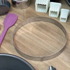Aro para tarta perforado 18x2