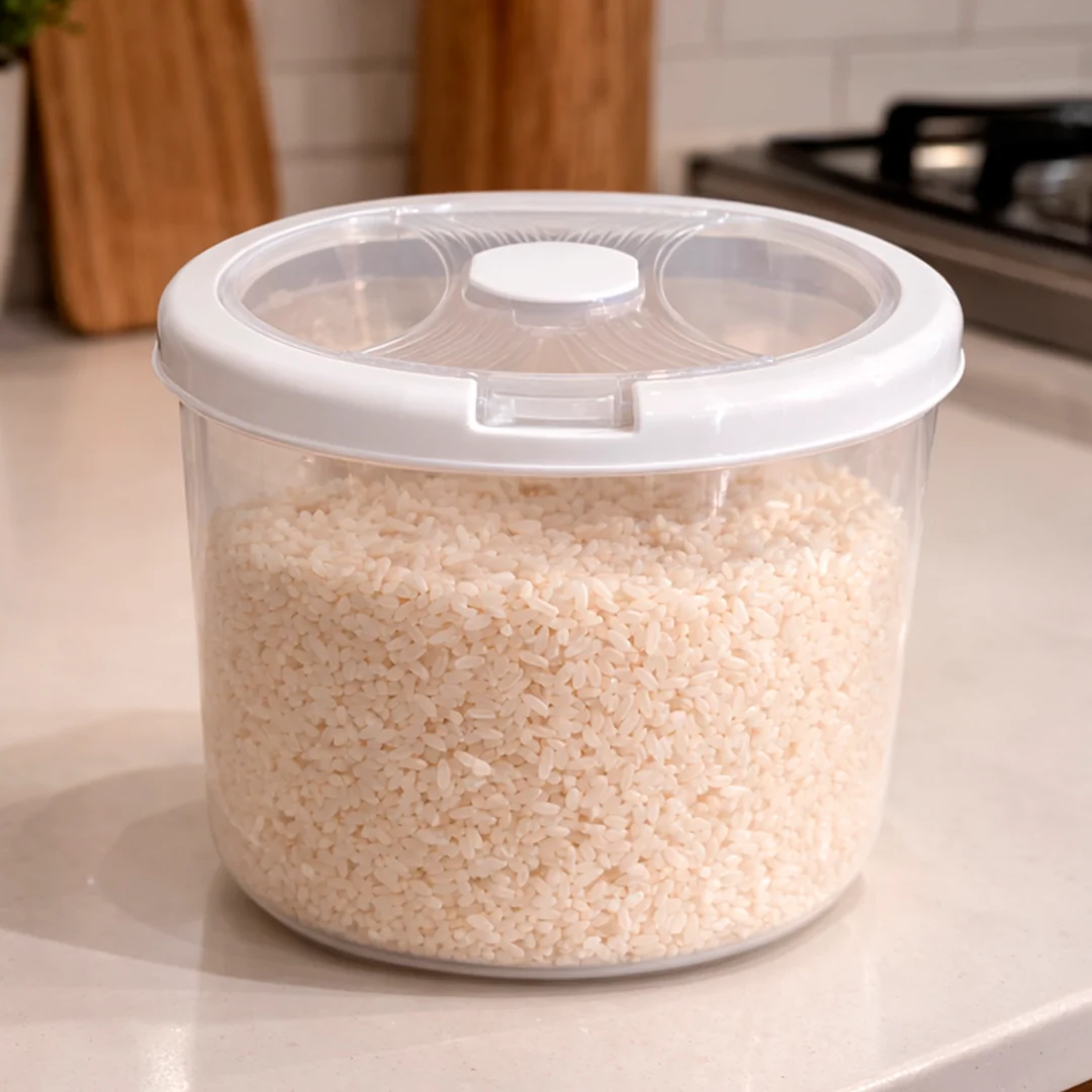 Contenedor Hermético para Arroz de 15KG - Imagen 7