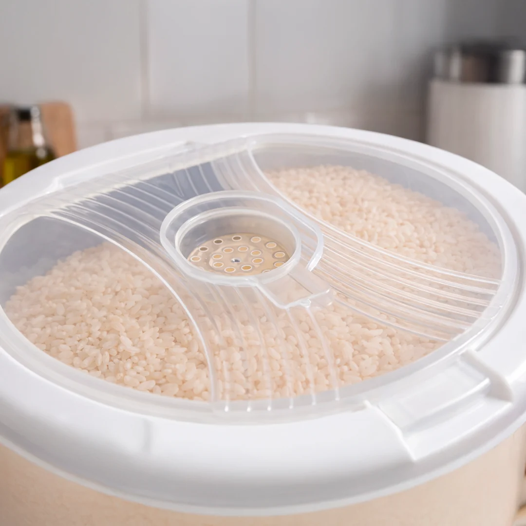 Contenedor Hermético para Arroz de 15KG - Imagen 5