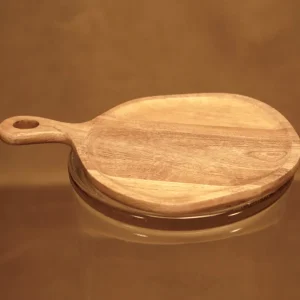 Bandeja de madera de acacia de uso alimenticio