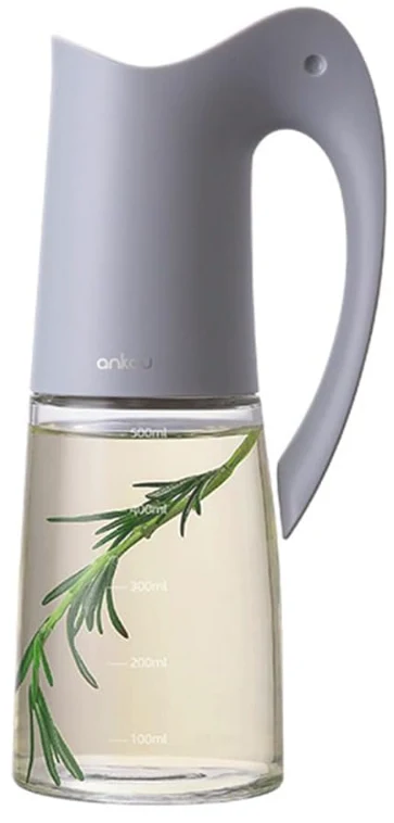 Aceitera de Vidrio con tapa abatible para cocina Aceite, Vinagre - Imagen 9