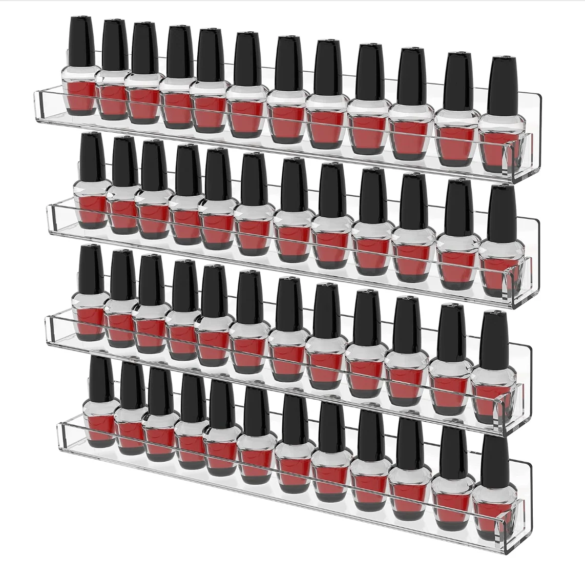 Estantes de Acrilico para Esmaltes de Uñas Set de 4 - Imagen 2