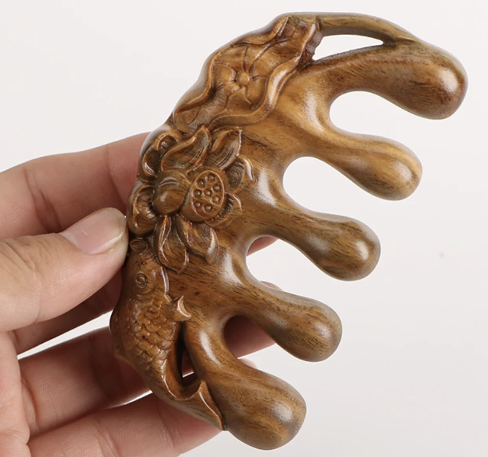 Peine de Madera para Masaje Maderoterapia - Imagen 3