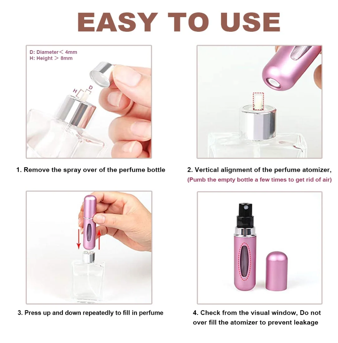 Atomizador de Perfume Recargable - Imagen 8