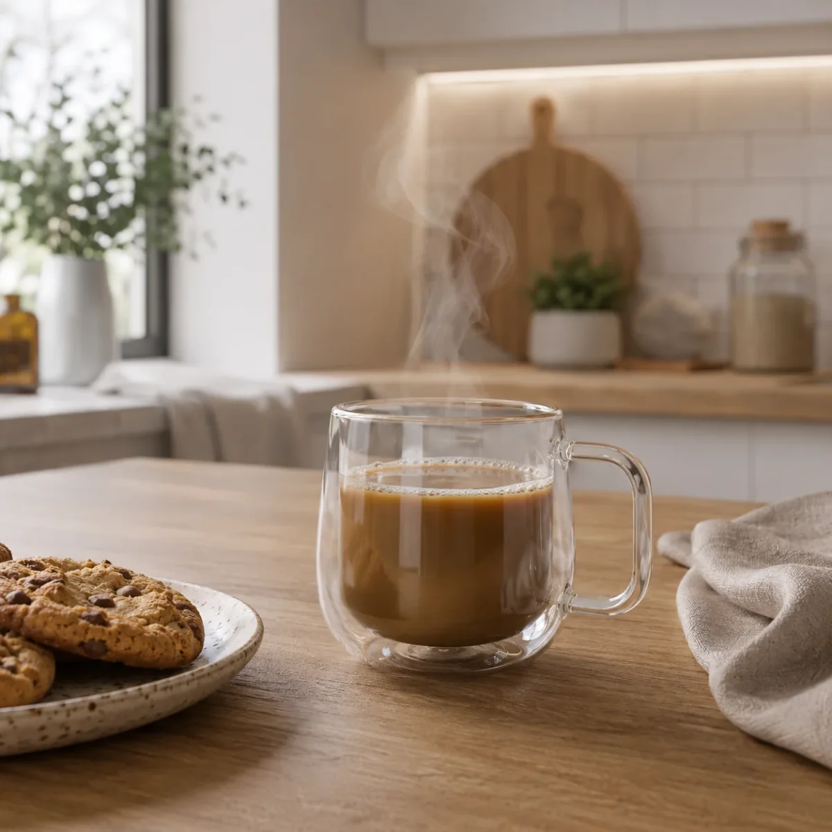 Taza Doble Vidrio Borosilicato 250 ml