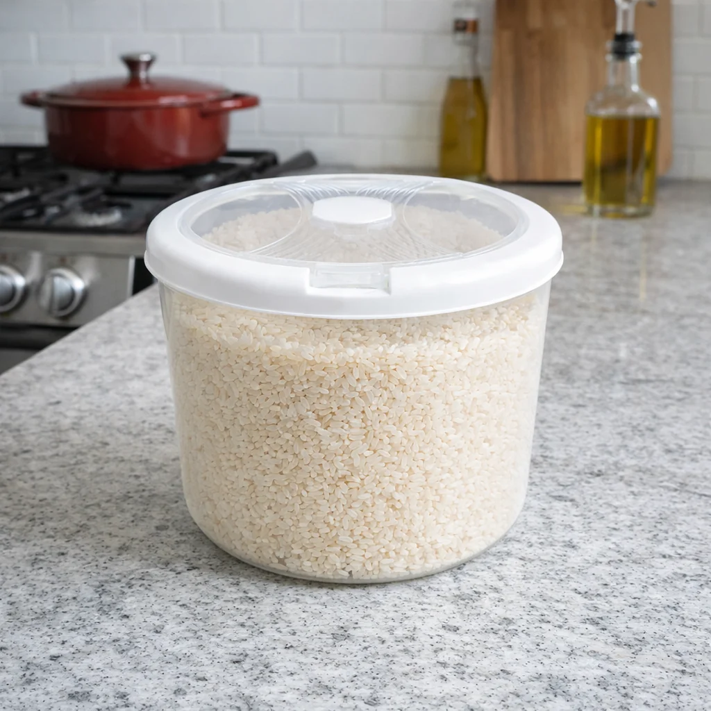 Contenedor Hermético para Arroz de 15KG - Imagen 4