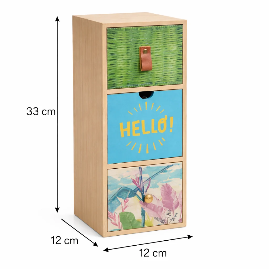 Mini Cajonera Organizadora Decorativa - Imagen 5