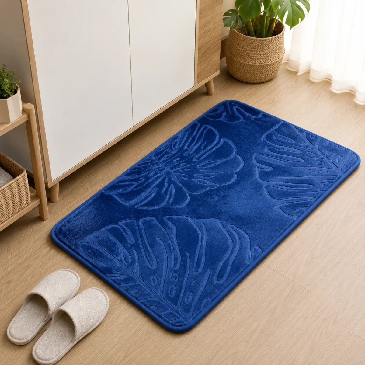 Alfombra Absorbente con Diseño de Hojas - Imagen 7