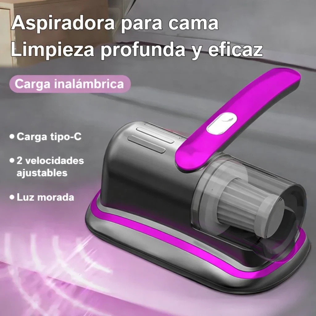 Aspiradora inalámbrica anti ácaros UV - Imagen 5