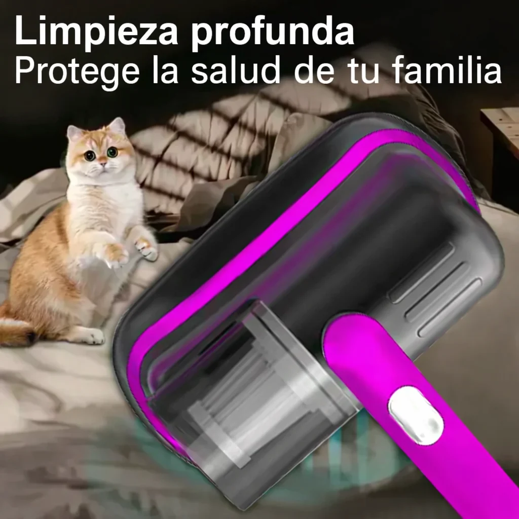 Aspiradora inalámbrica anti ácaros UV - Imagen 6