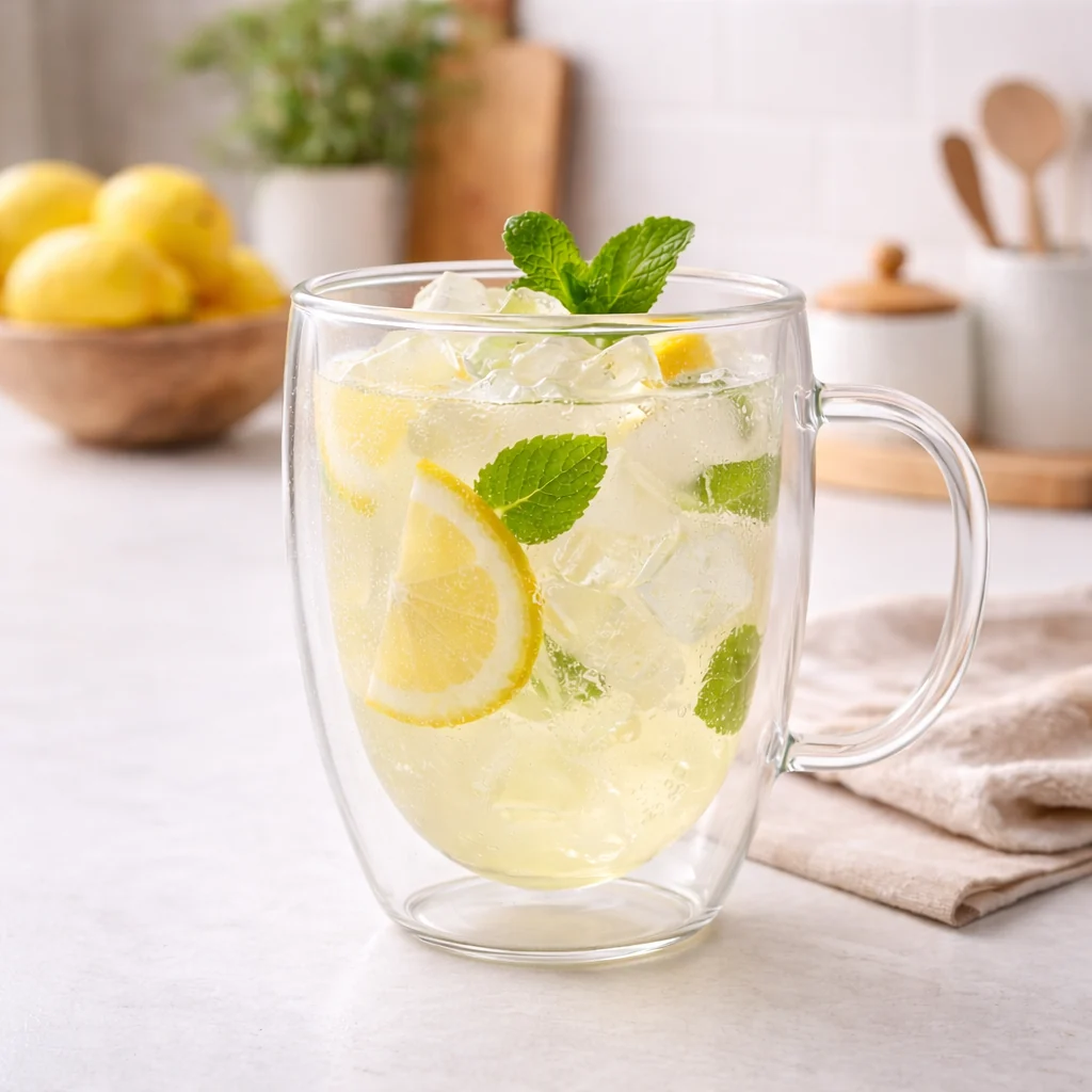 Taza de borosilicato con asa 320ml - Imagen 2
