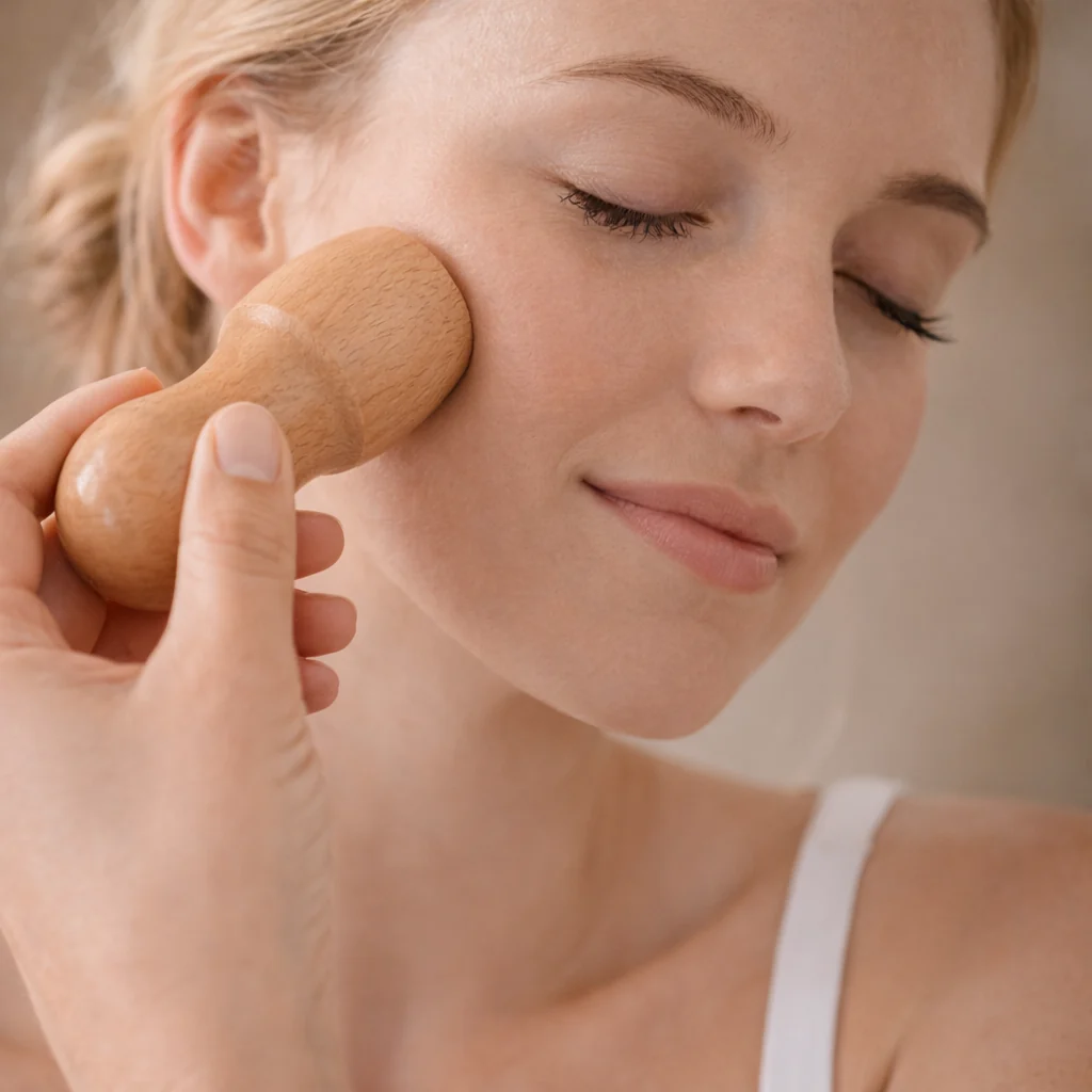 Mini Copa Sueca Maderoterapia Facial - Imagen 4