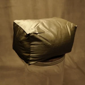 Cojín rectangular 30x20 cm en tonos verdes – Estilo bohemio en seda brillante