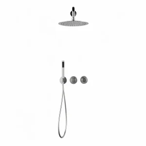 Conjunto Ducha Empotrado IMEX Breda GTB056 Cromo