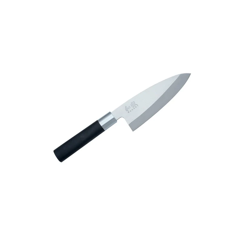 Cuchillo Deba Kai Wasabi Black 21cm Japonés Profesional - Imagen 3