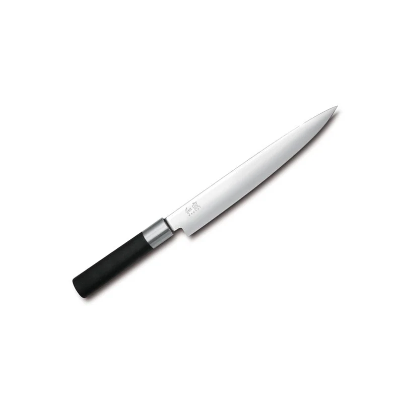 Cuchillo Fileteador Kai Wasabi Black 23cm Japonés Flexible - Imagen 3