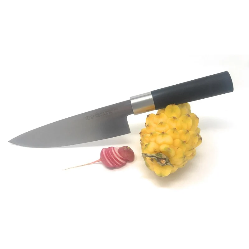 Cuchillo Cebollero Kai Wasabi Black 15cm Japonés Chef - Imagen 8