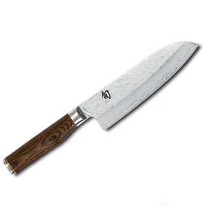 Cuchillo Santoku Kai Shun Premier 18 cm | Acero Damasco VG-10 32 Capas TDM-1702