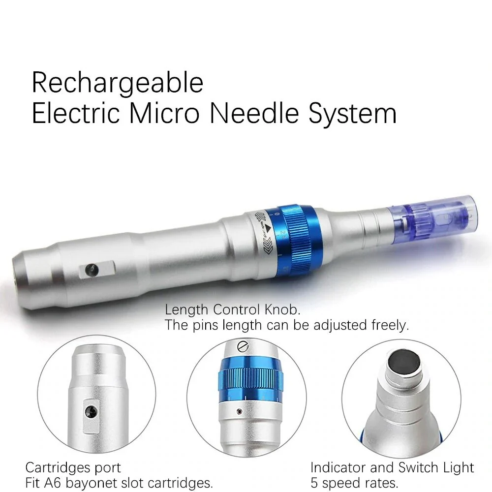 Dermapen Dr Pen A6 Inalámbrico Profesional + 2 cartuchos gratis - Imagen 5