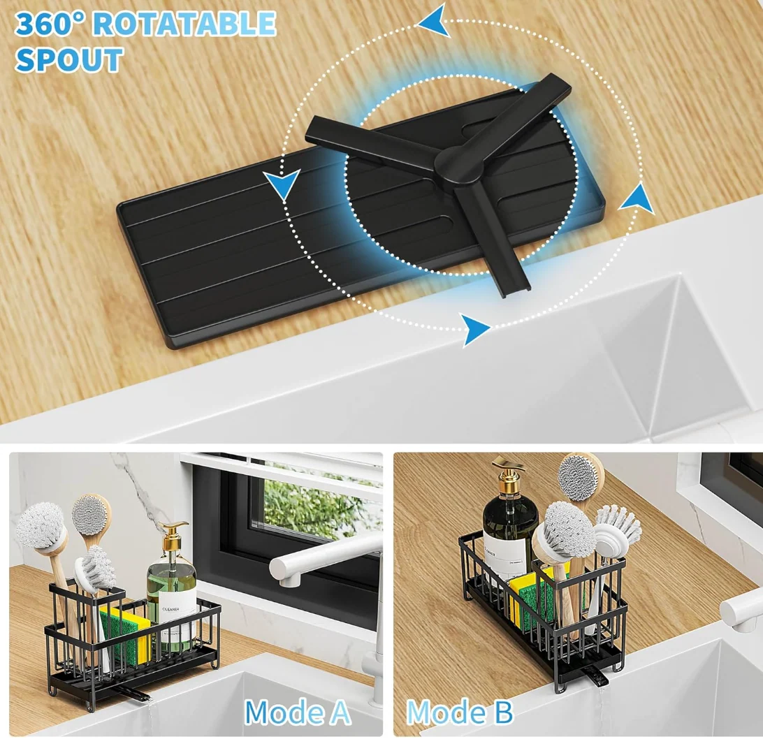 Escurridor Para Fregadero Acero Inoxidable Con Desague - Imagen 7