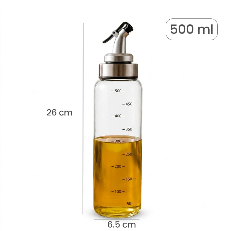 Dispensador de Aceite de Vidrio 500 ml - Imagen 6
