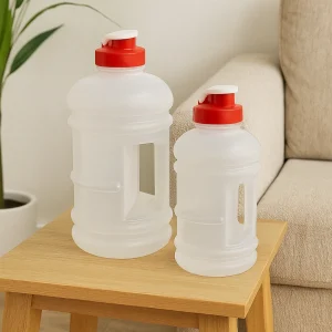 Botella mini garrafón trasparente
