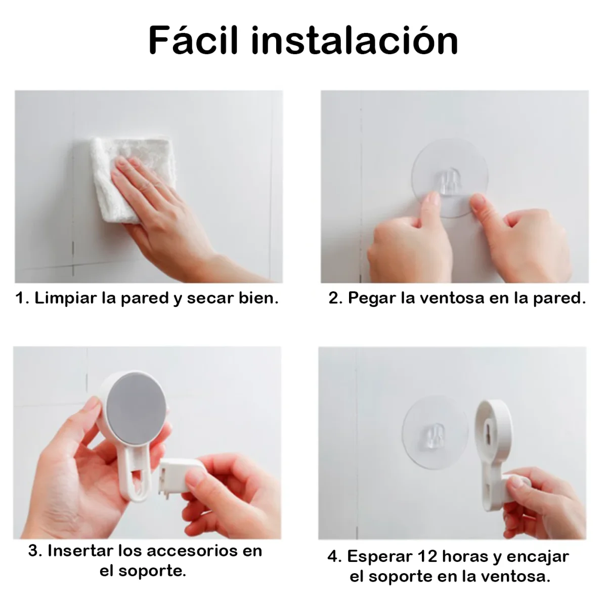 Jabonera Antideslizante con Ventosa - Imagen 5