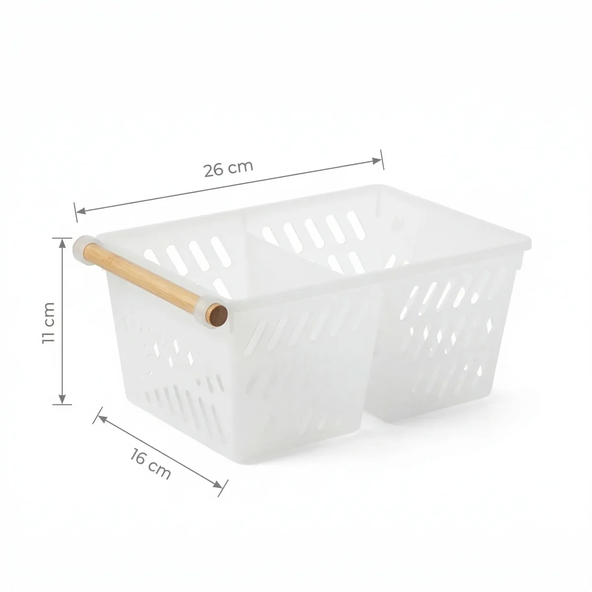 Organizador Multifuncional con asa de madera - Imagen 7