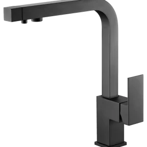 Grifo Cocina para Ósmosis IMEX Capri GOS002 Negro Mate