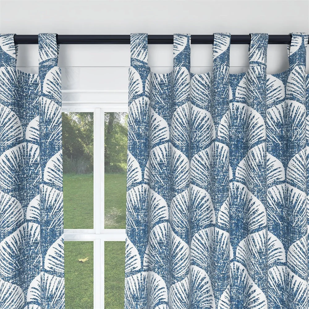 Cortina de salón con estampado conchas - Imagen 5