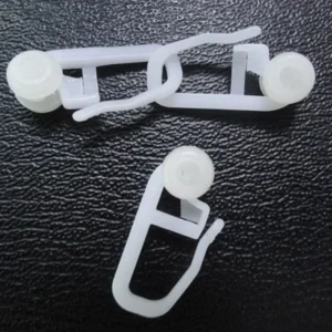 Ganchos con rueda para riel cortina