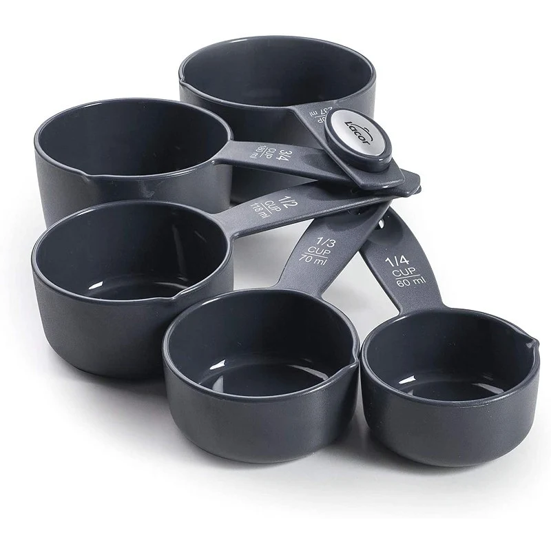 Juego de 5 cazos medidores Grey - Imagen 2