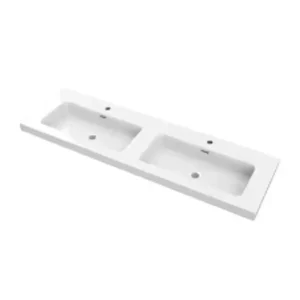 Lavabo de encastrar dos senos modelo Urban