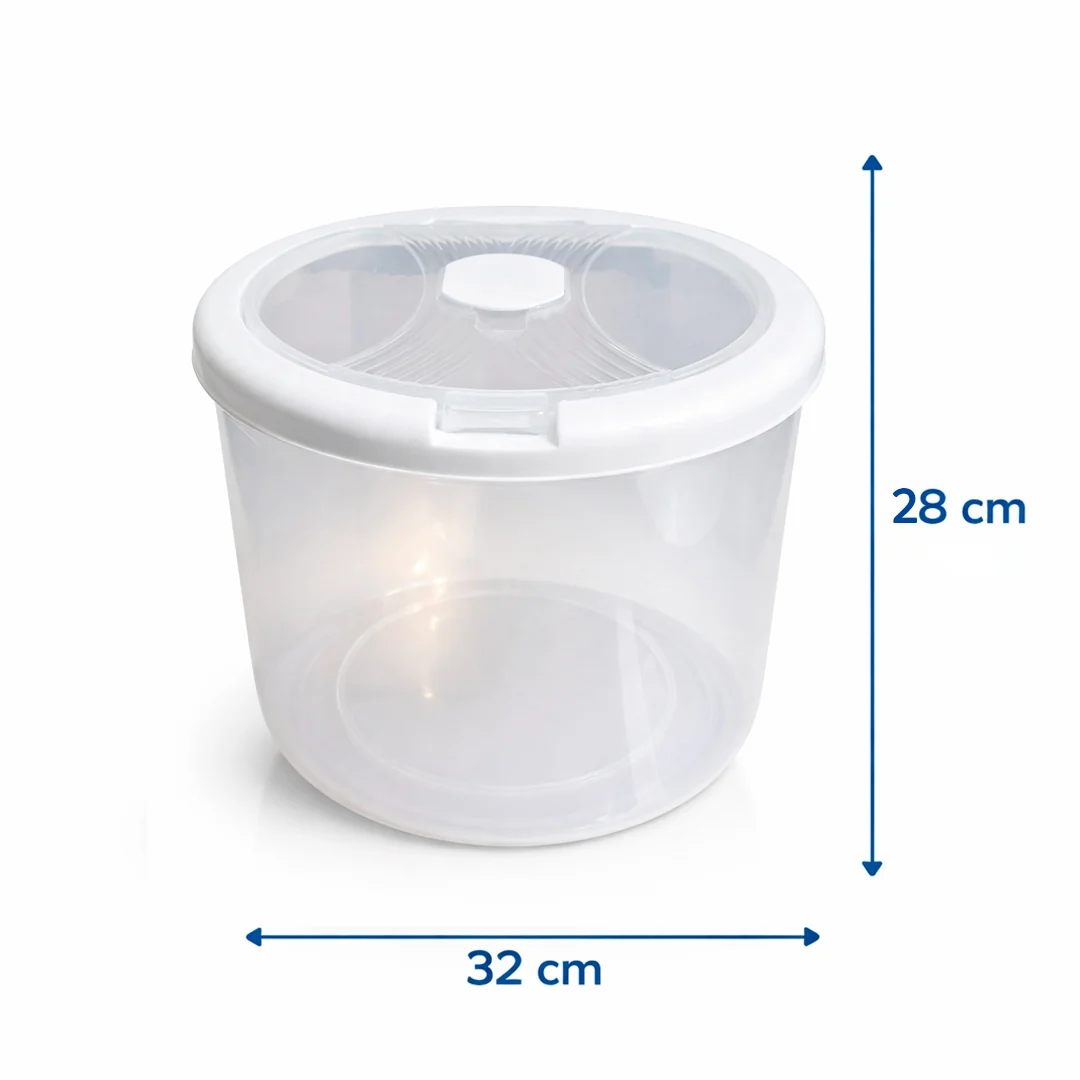 Contenedor Hermético para Arroz de 15KG - Imagen 9